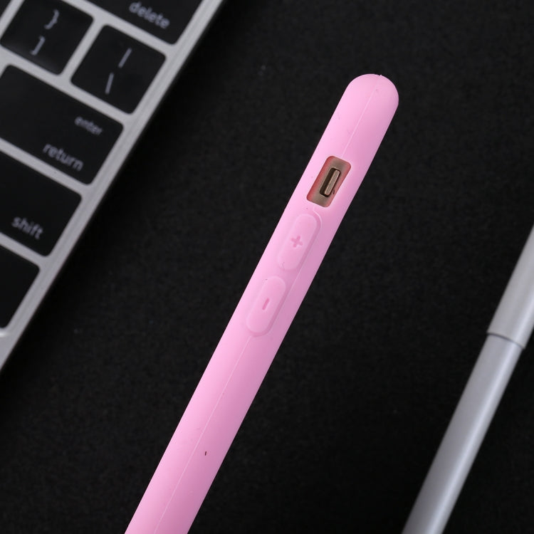 For iPhone X / XS Candy Color Full Coverage Ultra-soft Silicone