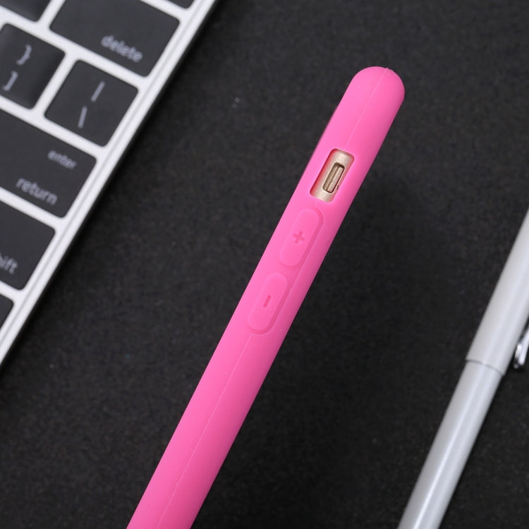 For iPhone X / XS Candy Color Full Coverage Ultra-soft Silicone
