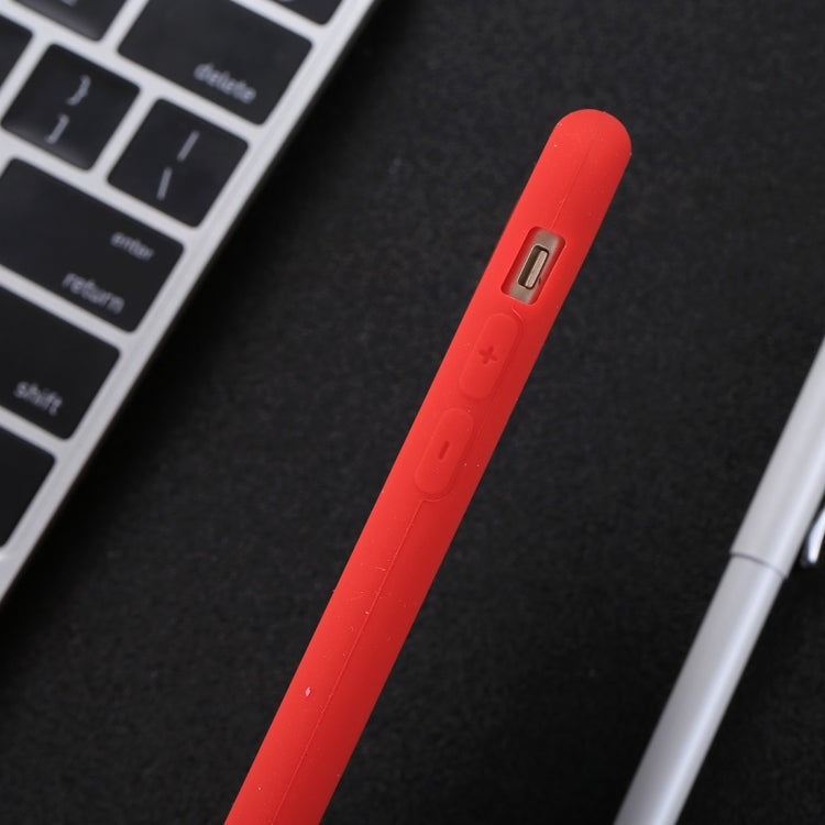 For iPhone X / XS Candy Color Full Coverage Ultra-soft Silicone