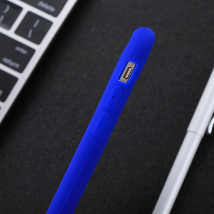 For iPhone X / XS Tire Texture Candy Color Silicone Soft