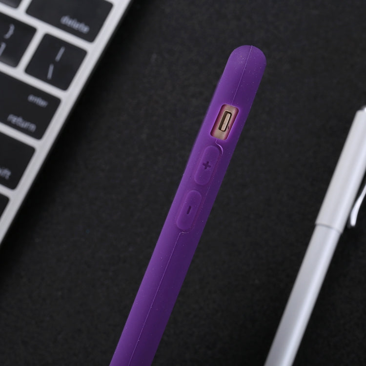 For iPhone X / XS Tire Texture Candy Color Silicone Soft