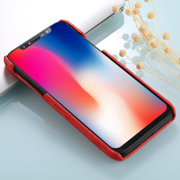 For iPhone X / XS PC Twinkle Stripes Pattern Protective Back Cover Case