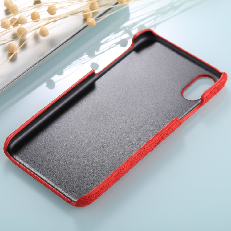 For iPhone X / XS PC Twinkle Stripes Pattern Protective Back Cover Case