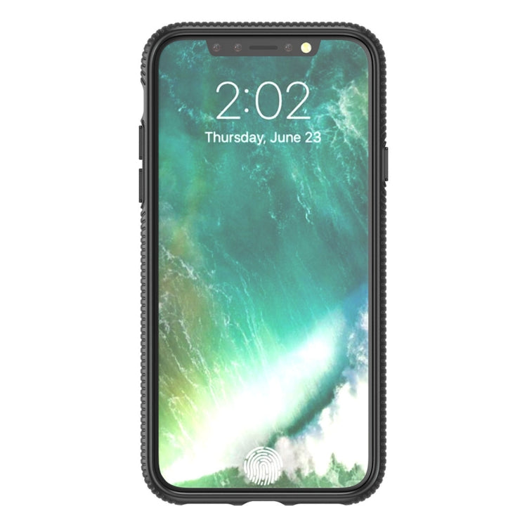 For iPhone X / XS Basketball Texture Anti-collision TPU Protective Back Cover Case
