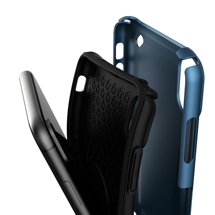 For iPhone X / XS Ultra-thin TPU+PC Mechanic Shockproof Protective Case