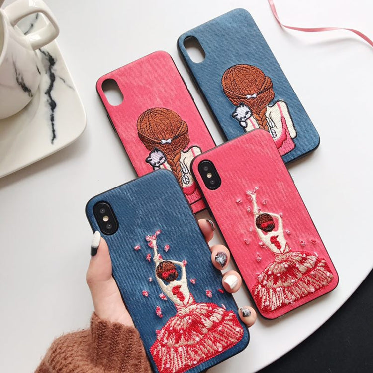 For iPhone X / XS Embroidery