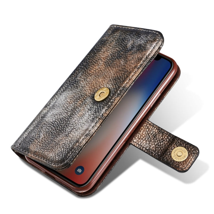 For iPhone X / XS Retro Literary Forest Series Horizontal Flip Leather Case with Holder & Card Slot & Wallet & Photo Frame