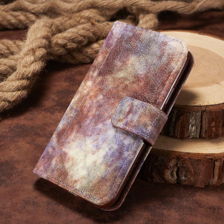 For iPhone X / XS Retro Literary Forest Series Horizontal Flip Leather Case with Holder & Card Slot & Wallet & Photo Frame