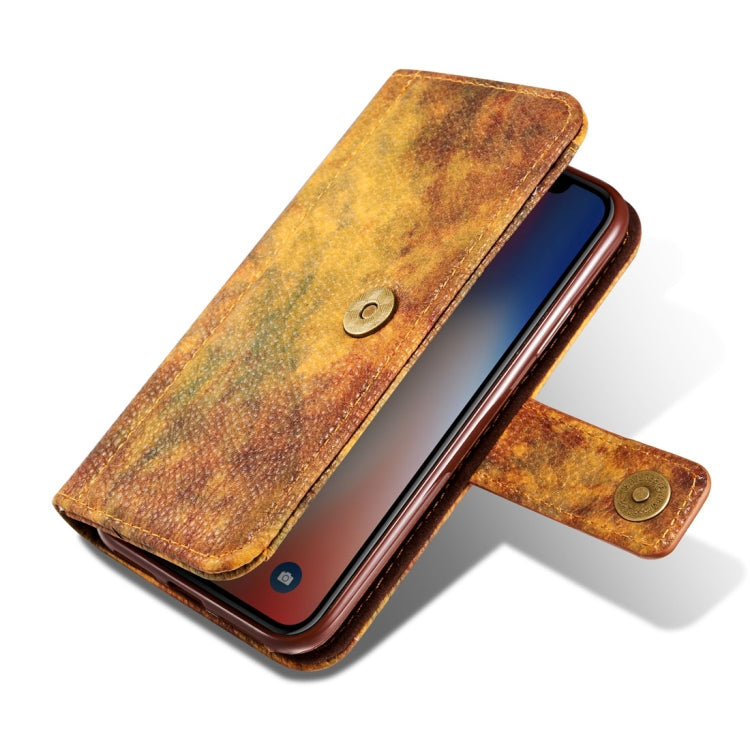 For iPhone X / XS Retro Literary Forest Series Horizontal Flip Leather Case with Holder & Card Slot & Wallet & Photo Frame