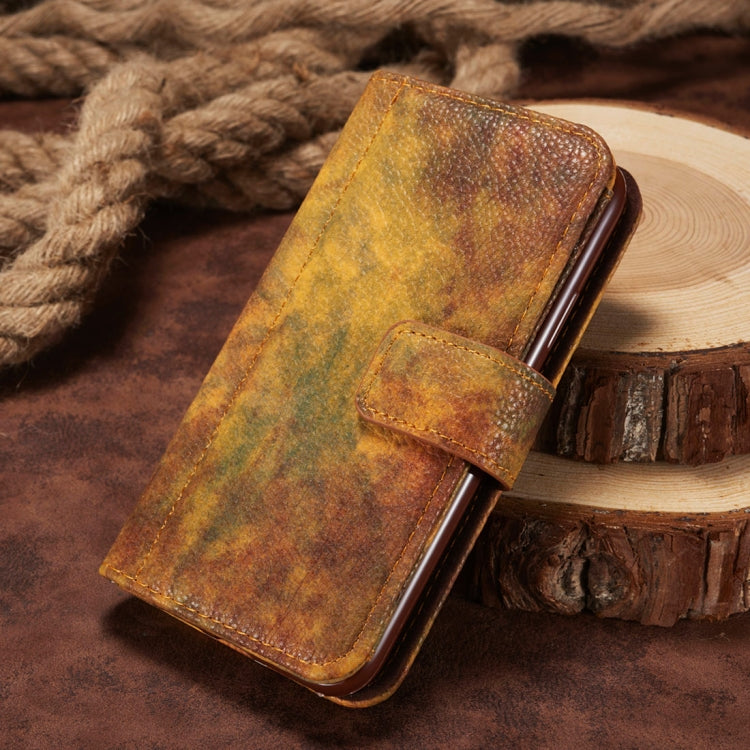 For iPhone X / XS Retro Literary Forest Series Horizontal Flip Leather Case with Holder & Card Slot & Wallet & Photo Frame