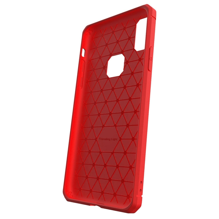 For iPhone X / XS Brushed Texture TPU Anti-slip Soft Protective Case