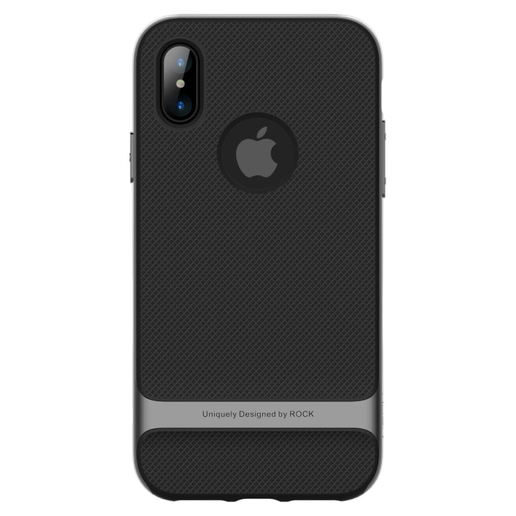 For iPhone X / XS ROCK Royce Series  PC + TPU Protective Back Cover Case