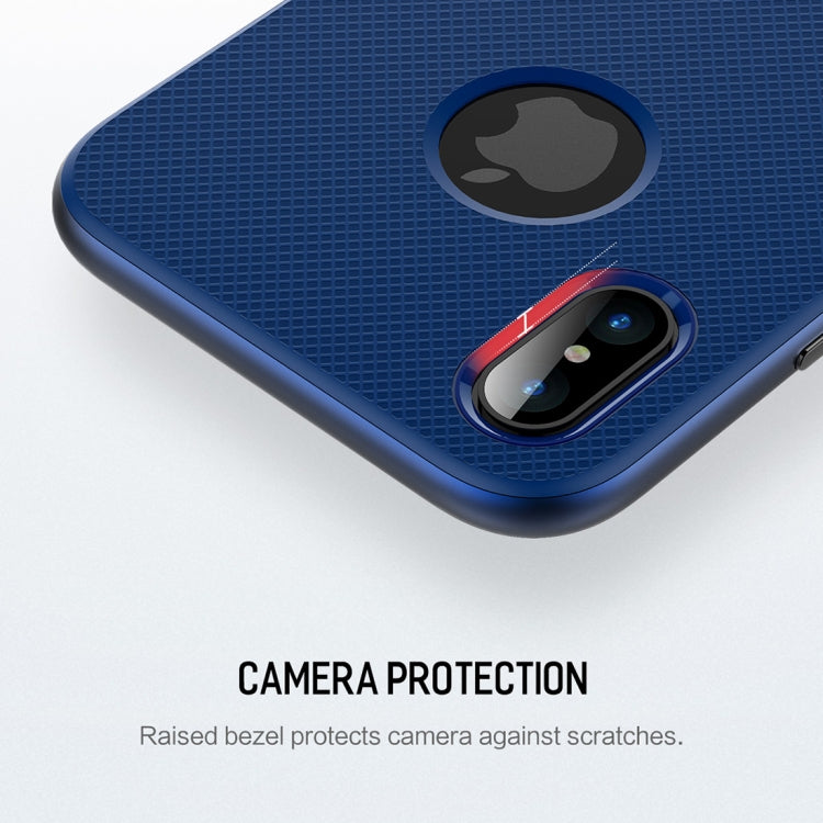 For iPhone X / XS ROCK Royce Series  PC + TPU Protective Back Cover Case