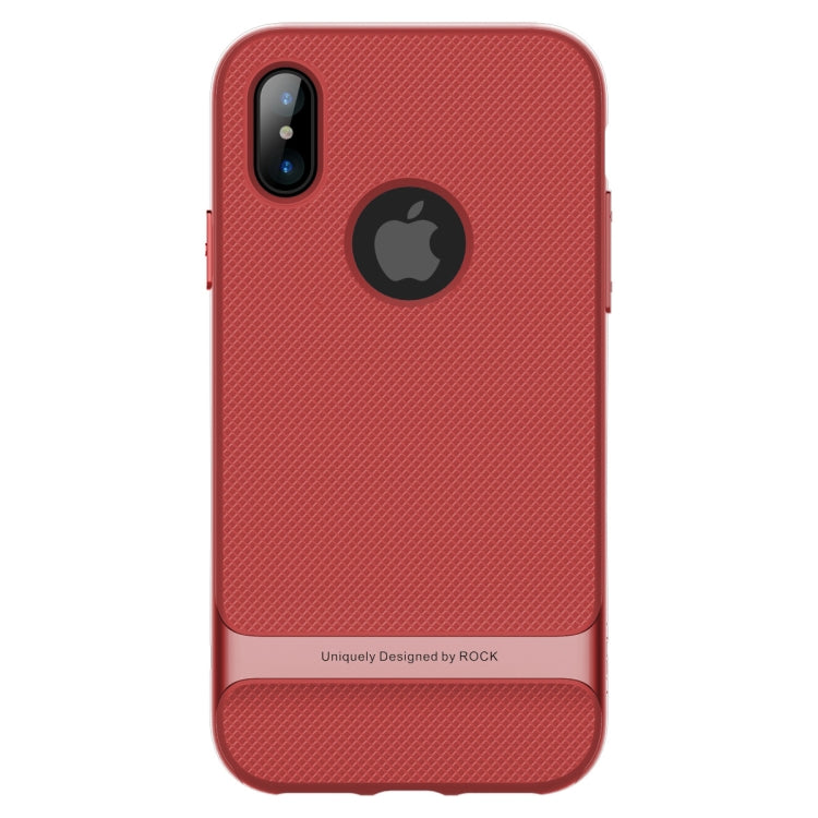 For iPhone X / XS ROCK Royce Series  PC + TPU Protective Back Cover Case