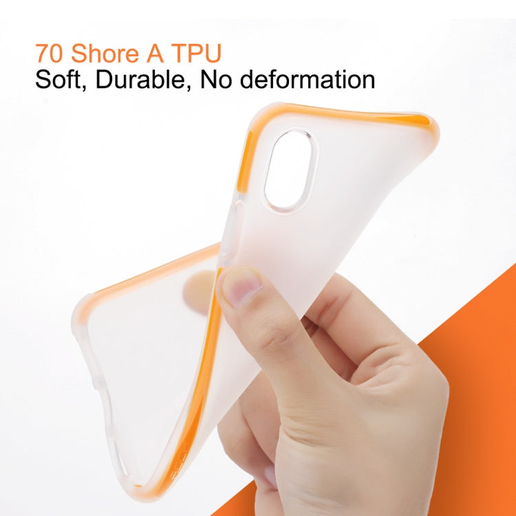 For iPhone X / XS ROCK Guard Series Protective TPE + TPU Soft Case Cover
