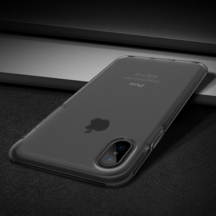 For iPhone X / XS ROCK Guard Series Protective TPE + TPU Soft Case Cover