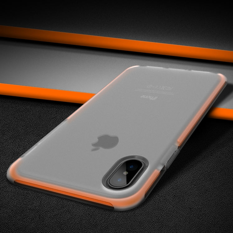 For iPhone X / XS ROCK Guard Series Protective TPE + TPU Soft Case Cover