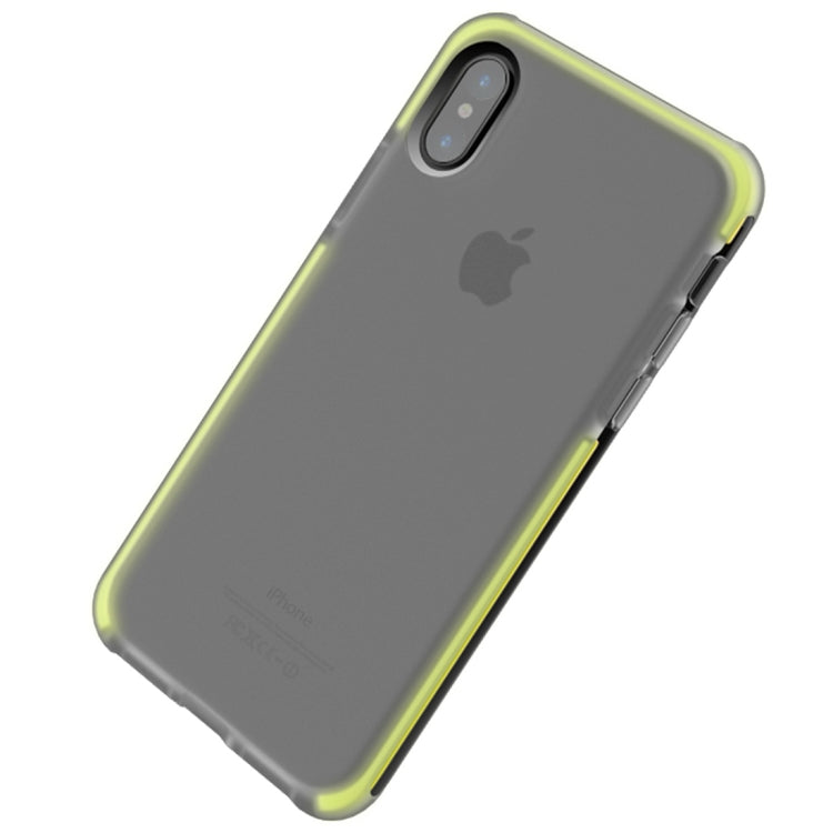 For iPhone X / XS ROCK Guard Series Protective TPE + TPU Soft Case Cover