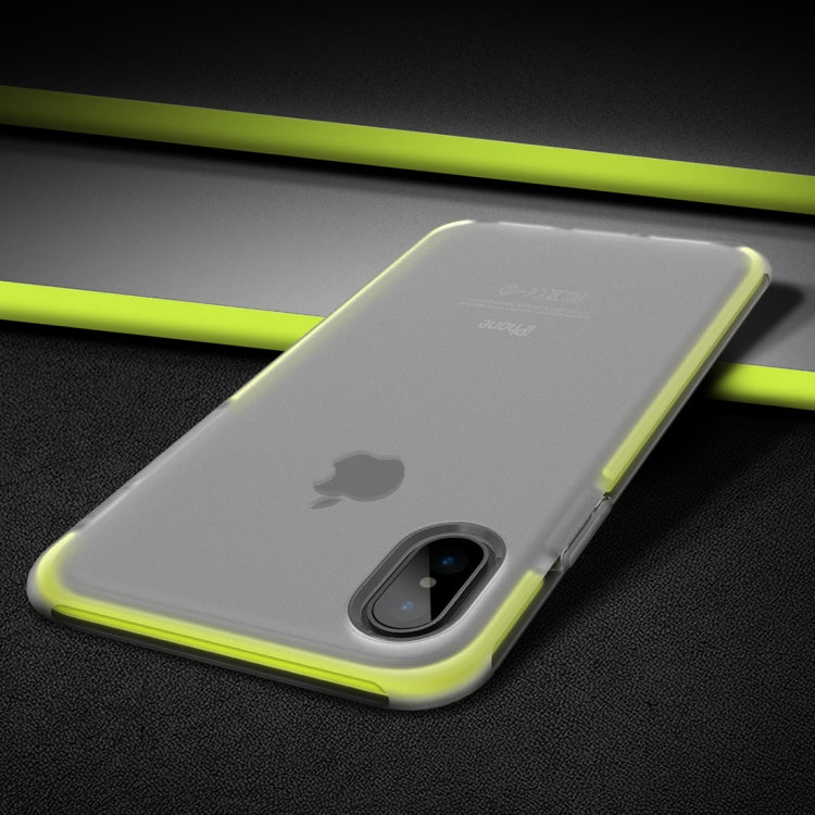 For iPhone X / XS ROCK Guard Series Protective TPE + TPU Soft Case Cover
