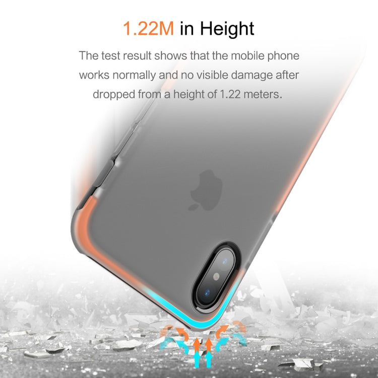For iPhone X / XS ROCK Guard Series Protective TPE + TPU Soft Case Cover