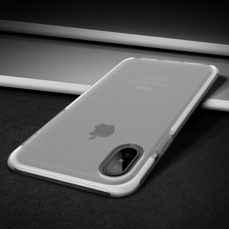 For iPhone X / XS ROCK Guard Series Protective TPE + TPU Soft Case Cover
