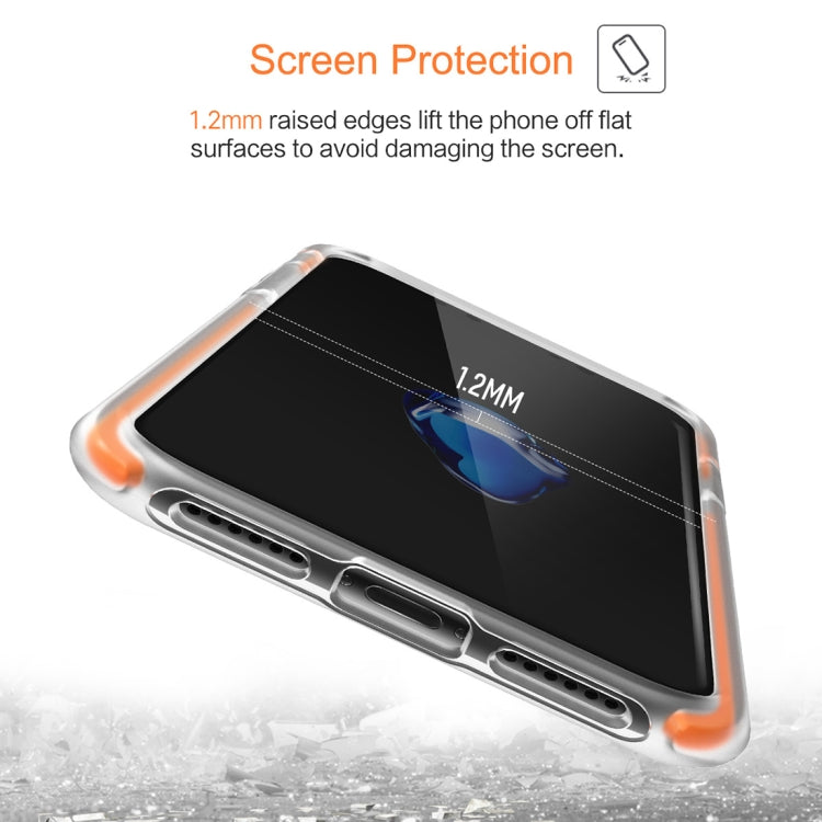 For iPhone X / XS ROCK Guard Series Protective TPE + TPU Soft Case Cover