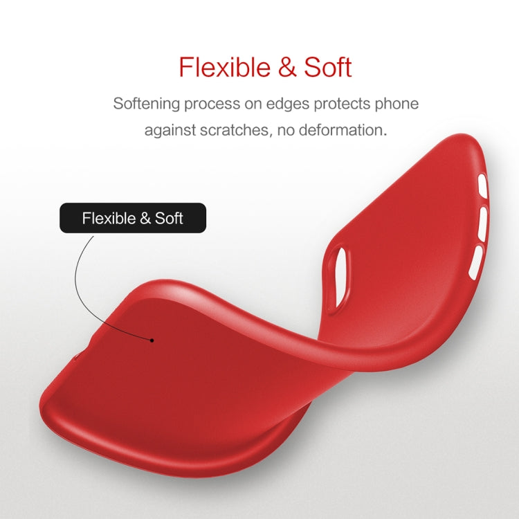 For iPhone X / XS ROCK Untra-thin Soft PP Frosted Protective Back Case