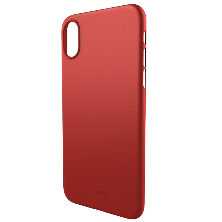 For iPhone X / XS ROCK Untra-thin Soft PP Frosted Protective Back Case