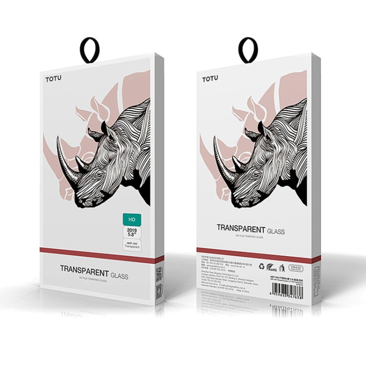 For iPhone 11 Pro / XS / X TOTUDESIGN HD Transparent Tempered Glass Film