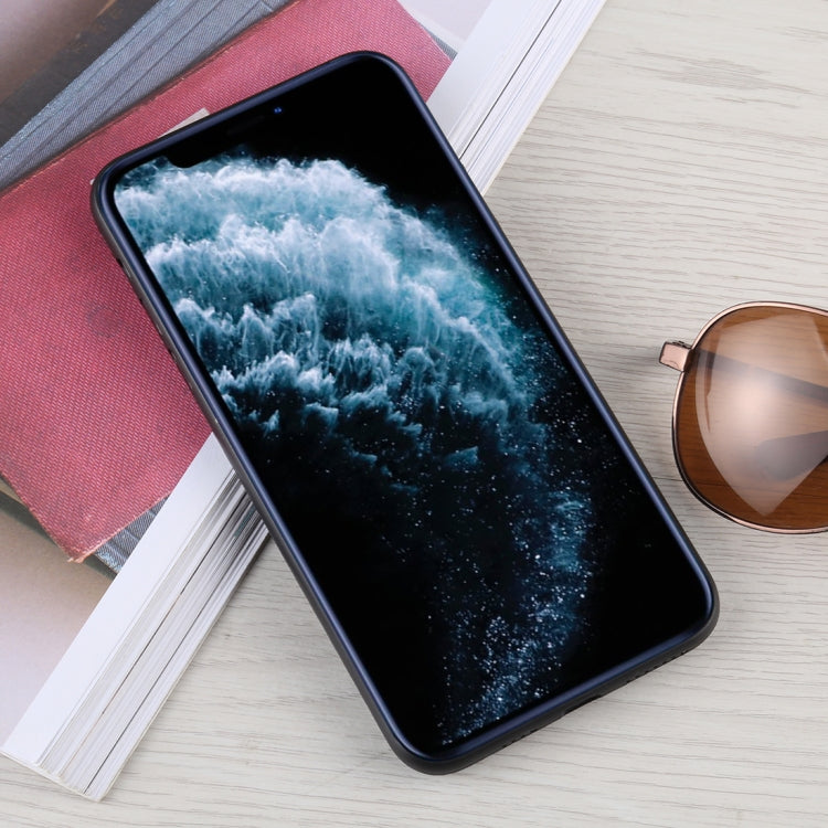 For iPhone 11 Pro Carbon Fiber Texture PP Protective Case