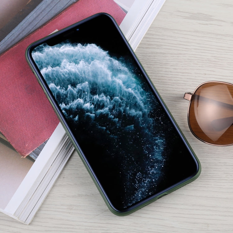 For iPhone 11 Pro Carbon Fiber Texture PP Protective Case
