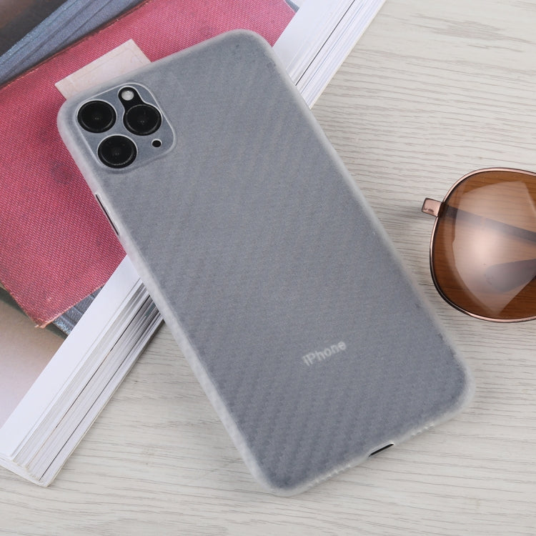 For iPhone 11 Pro Carbon Fiber Texture PP Protective Case