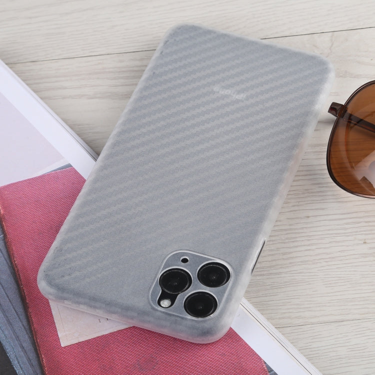For iPhone 11 Pro Carbon Fiber Texture PP Protective Case
