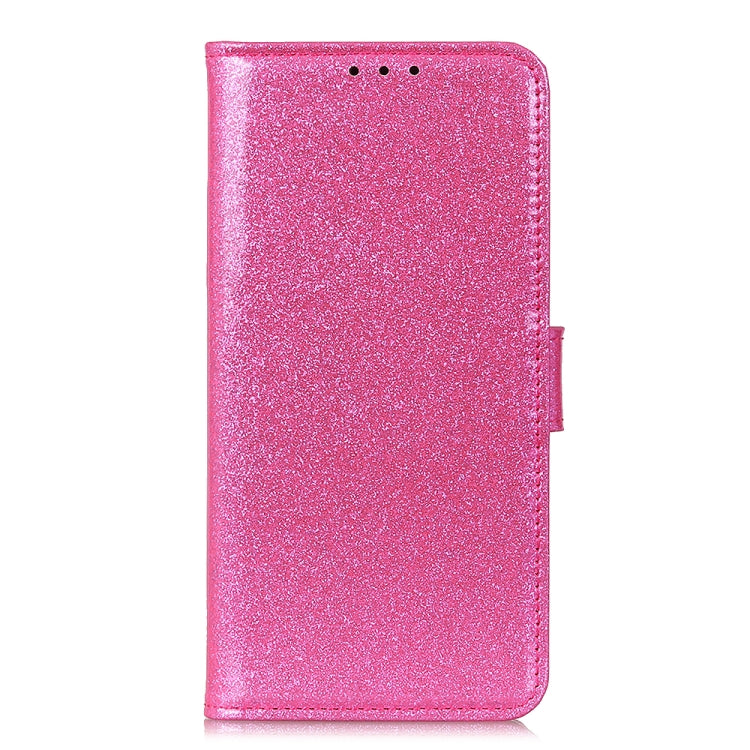 For iPhone 11 Pro Glitter Powder Waterproof Horizontal Flip Leather Case , with Card Slots & Holder