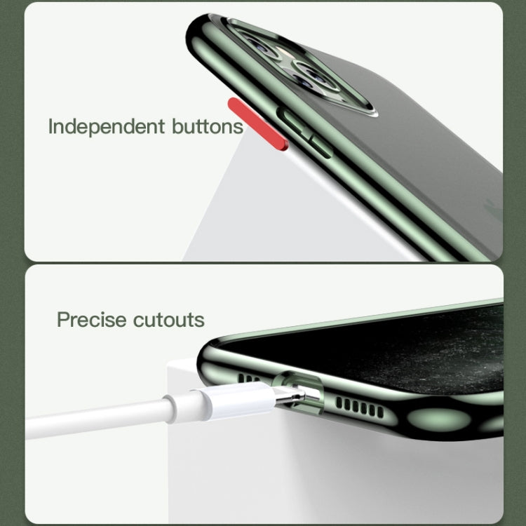 For iPhone 11 Pro TOTUDESIGN Soft Jane Pro Series Shockproof Electroplating TPU Protective Case