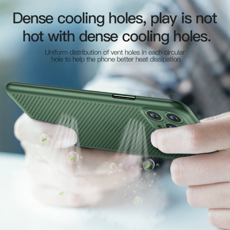For iPhone 11 Pro TOTUDESIGN Soft Fiber Series Shockproof PP Protective Case