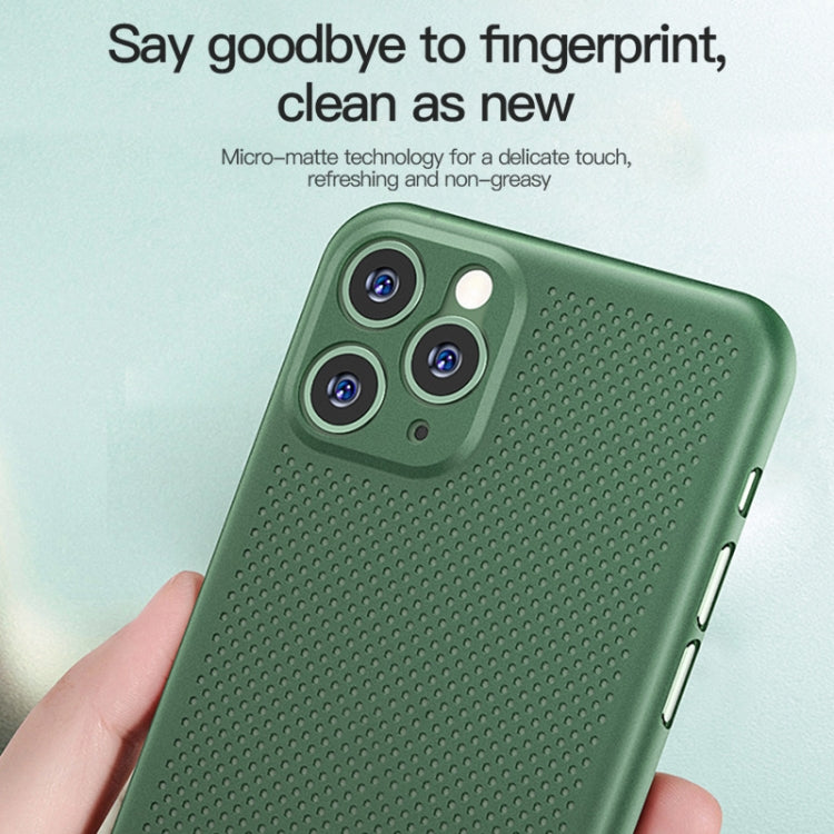 For iPhone 11 Pro TOTUDESIGN Soft Fiber Series Shockproof PP Protective Case