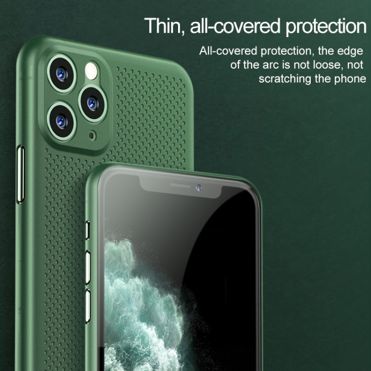 For iPhone 11 Pro Max TOTUDESIGN Soft Fiber Series Shockproof PP Protective Case