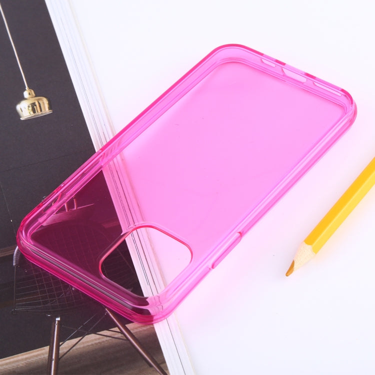 For iPhone 11 Pro Shockproof Solid Color TPU Protective Case