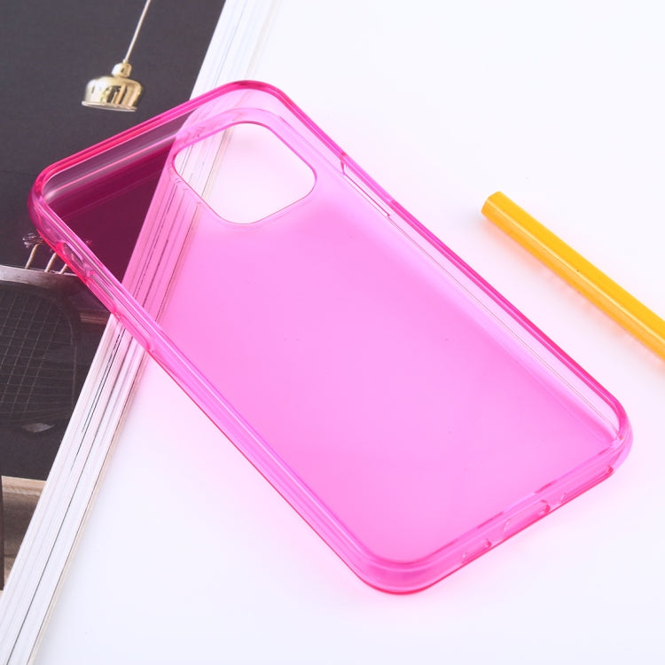For iPhone 11 Pro Shockproof Solid Color TPU Protective Case