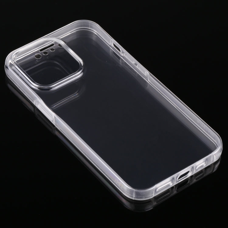 For iPhone 13 Pro PC+TPU Ultra-Thin Double-Sided All-Inclusive Transparent Case