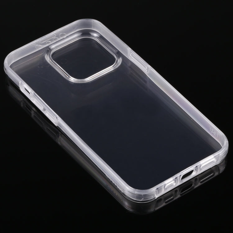 For iPhone 13 Pro PC+TPU Ultra-Thin Double-Sided All-Inclusive Transparent Case