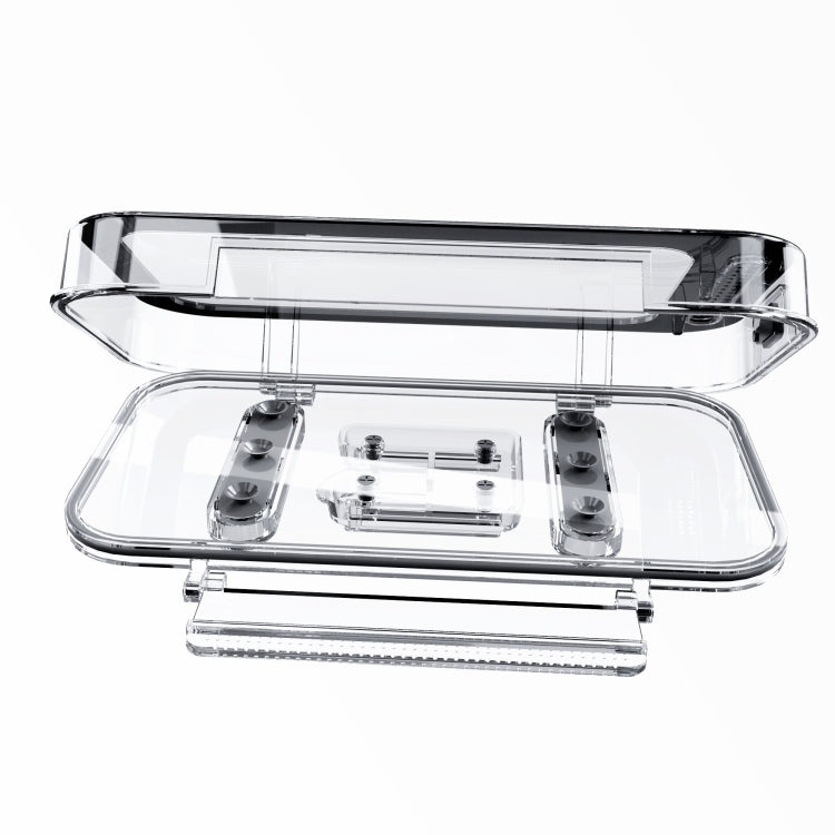 For iPhone 11 Pro Bathroom Waterproof Phone Case for iPhone 12 / 11 / X / 8 / 7 Series, 5.5-7.0 inch Cellphones (Transparent)