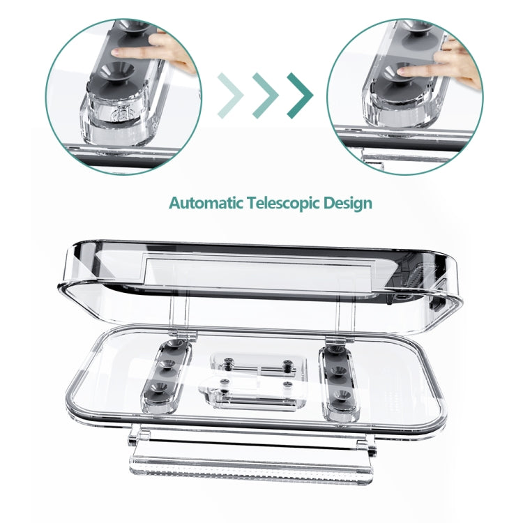 For iPhone 11 Pro Bathroom Waterproof Phone Case for iPhone 12 / 11 / X / 8 / 7 Series, 5.5-7.0 inch Cellphones (Transparent)
