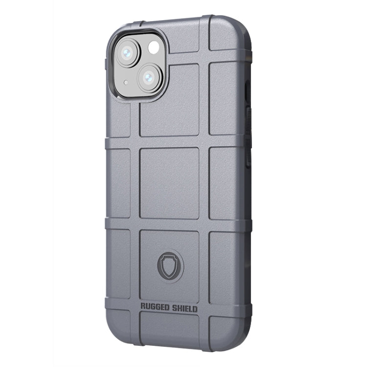 For iPhone 13 Rugged Shield Full Coverage Shockproof TPU Case