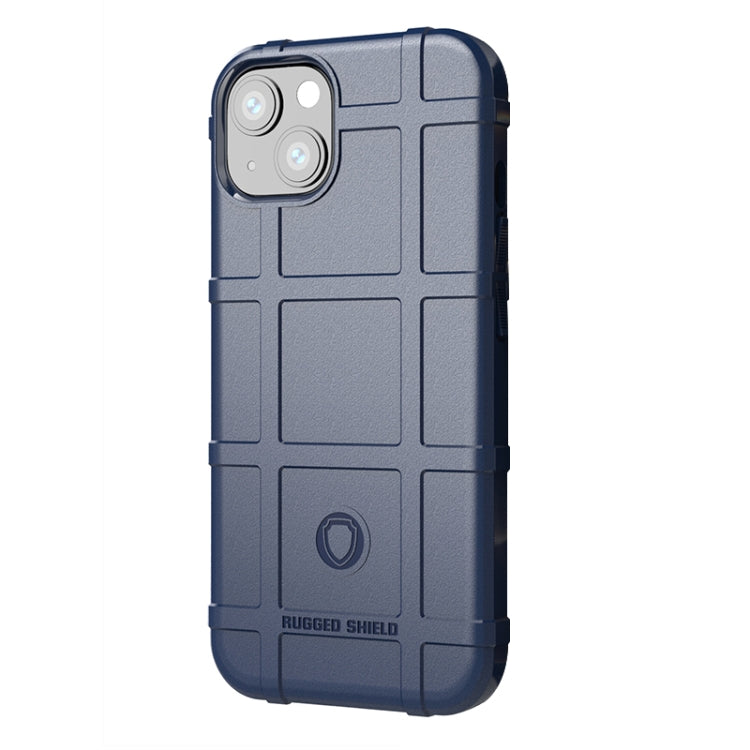 For iPhone 13 Rugged Shield Full Coverage Shockproof TPU Case