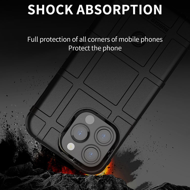 For iPhone 13 Pro Max Rugged Shield Full Coverage Shockproof TPU Case