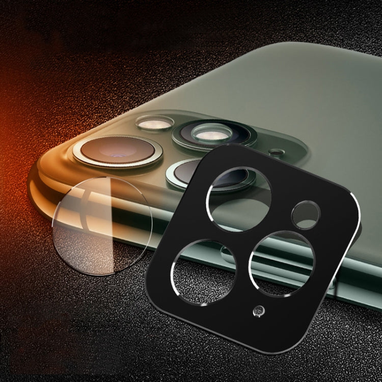 Rear Camera Lens Protection Ring Cover + Rear Camera Lens Protective Film Set for iPhone 11 Pro / 11 Pro Max