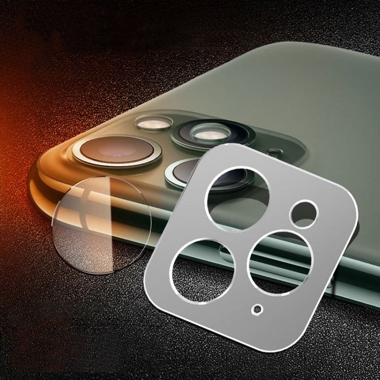 Rear Camera Lens Protection Ring Cover + Rear Camera Lens Protective Film Set for iPhone 11 Pro / 11 Pro Max