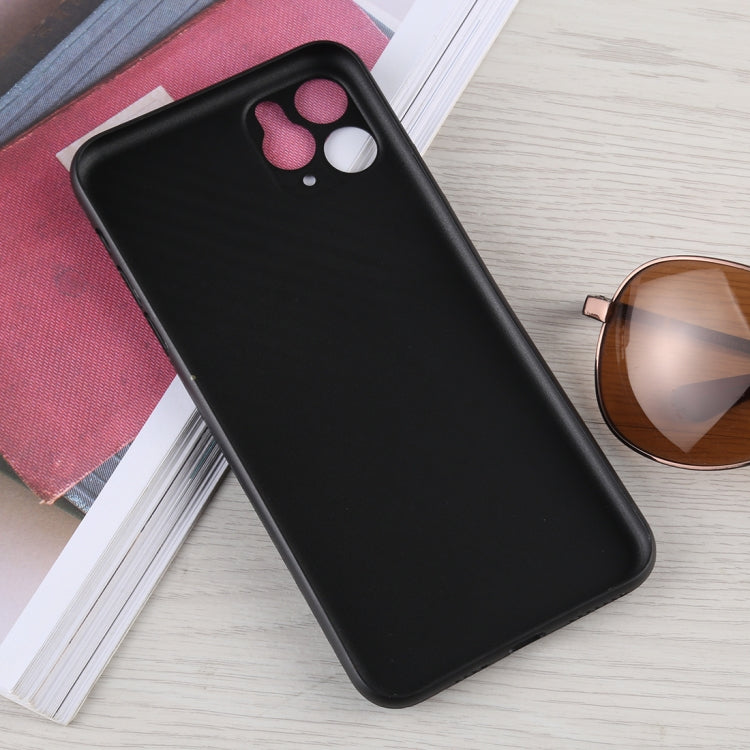 For iPhone 11 Pro Max Carbon Fiber Texture PP Protective Case